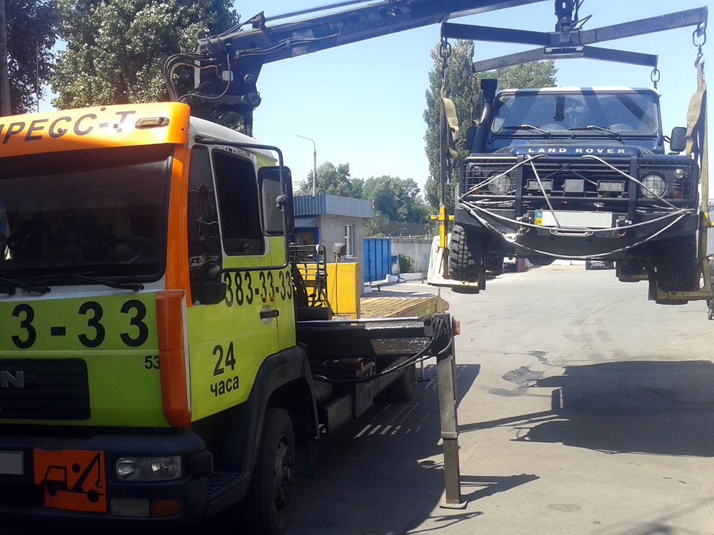 евакуатор для джипа